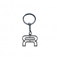 BRELOK FR - KEY HOLDER - FR LOGO - Czarny