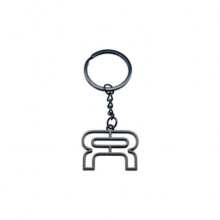 BRELOK FR - KEY HOLDER - FR LOGO - Czarny