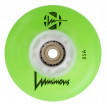 LUMINOUS LED WHEELS - GREEN - 80 mm x4