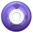 LUMINOUS LED WHEELS - PURPLE - 76 mm x4