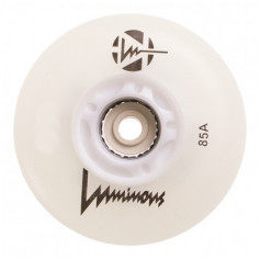 LUMINOUS LED WHEELS - WHITE - 72 mm x4