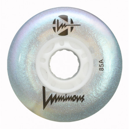 LUMINOUS LED WHEELS - NACRE GLITTER - 76 mm x4