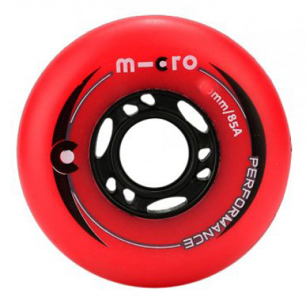 KÓŁKA MICRO PERFORMANCE - RED - 76 mm x 4szt.