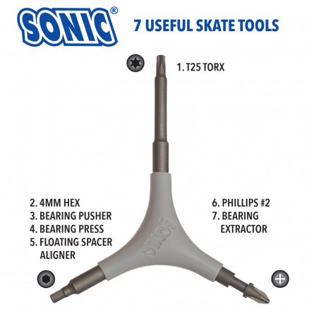 SONIC - Pro Tool + T (Long T25 Torx) - 2 