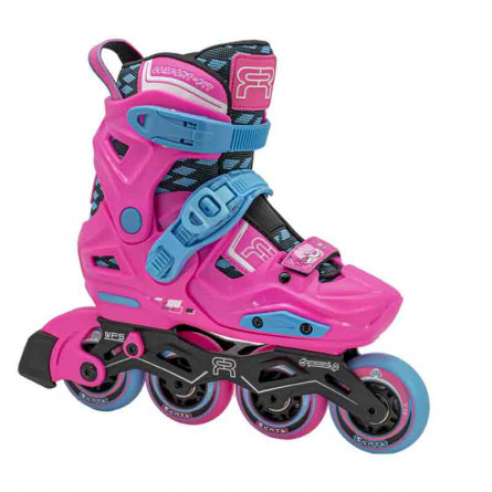 Rolki dziecięce FR SKATES - EZX - pink